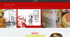 Desktop Screenshot of fredriks.no
